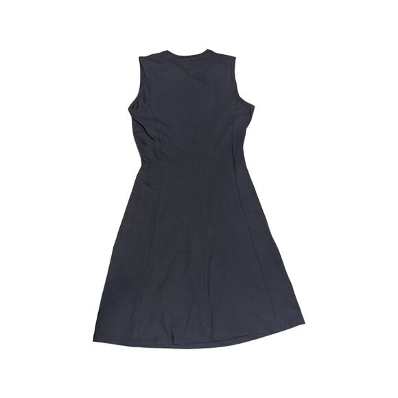 ATM Anthony Thomas Melillo Gathered Stretch Pima Cotton Jersey Mini Dress Blue - Picture 3 of 6